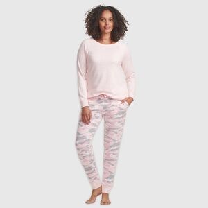 Camo Pink Long Sleeve PJ Set